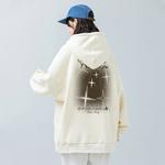 Свитшот Unisex FREO3N, темно-серый, на флисе - фото 8