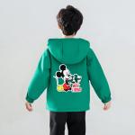 Детская куртка с капюшоном, средней высоты Disney, зеленый - фото 5