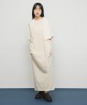 Платье-кокон с карманами Kbf, цвет Ivory - фото 5