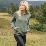 GUESS Свитшот женский темно-зеленый - фото 4