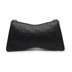 Кожаная сумка через плечо Karl Lagerfeld, черный - фото 2