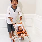 Коляска для куклы Pomea Djeco Inna marka - фото 3