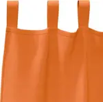 Плотные шторы с кольцами, 2 шт., светло-оранжевые vidaXL - фото 5