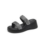 Шлепанцы и сланцы DAPHNE Slide Slippers Women's, черный - фото 2