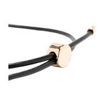 Браслет-слайдер с табличкой Miller Logo TORY BURCH, черный - фото 6