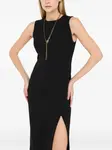Платье-труба из кадди LIU JO, черный - фото 4