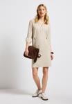 Платье Street One MIT SPLIT NECK, Beige - фото 2