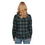 Рубашка с длинным рукавом Urban Classics Turnup Checked Flanell, зеленый - фото 2