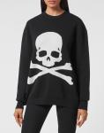 Круглый вырез пуловер LS Skull&Bones PHILIPP PLEIN, черный - фото 3