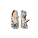 Детские кожаные туфли ABC DOUKIDS с низким верхом ABCdoukids, розовый - фото 9