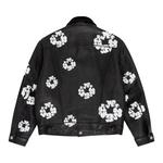 Куртка Levis x Denim Tear Leather Wreath Type III, цвет Черный - фото 2