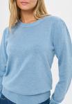 Джемпер Saint Tropez MILASZ PULLOVER, Blue Shadow Melange/Mottled Light Blue - фото 4