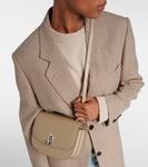 Кожаная плечевая сумка Tondo 22 Savette, Clay - фото 2