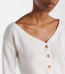 Кардиган из кашемира Beata Lisa Yang, кремовый - фото 4