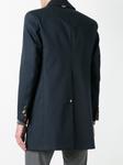 Thom Browne пальто с воротником, синий - фото 4