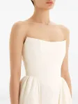 Платье миди с корсетом Post Meridiem, слоновая кость - фото 4