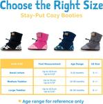 JAN & JUL Baby Fleece for Booties, Cream - фото 2