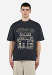 Футболка с принтом BARNO TEE Pegador, черный - фото