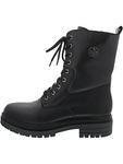 Rieker Черные ботинки на шнуровке - фото