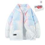 30Braid Стеганая куртка унисекс, Черный-88 - фото 11