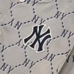 Детская бейсбольная куртка MLB, коричневый - фото 4