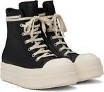 Черные кроссовки Hollywood Mega Bumper Rick Owens - фото 4