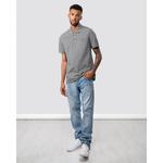 Однотонная рубашка-поло light mist Lyle & Scott, бежевый - фото 4