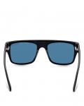 Солнцезащитные очки Dunning Rectangular, 55 мм Tom Ford, синий - фото 5