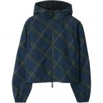 Burberry Реверсивная клетчатая куртка, Midnight - фото