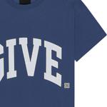 Футболка с вышитым логотипом Givenchy, синий - фото 7