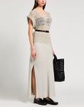 Юбка макси Brunello Cucinelli, светло-серый - фото 4