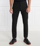 Брюки мужские Hugo прямые на резинке, черный - фото