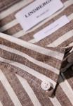 Рубашка STRIPED Lindbergh, коричневый - фото 4