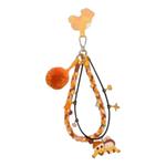 Лабубу Pop Mart The Monsters Labubu Pom Party Key Chain 'Yellow' - фото