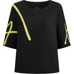 Футболка женская черная ARMANI EXCHANGE - фото 2