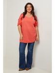 Блузка Curvy Lady, коралловый - фото 5