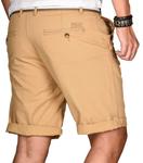 Тканевые шорты Alessandro Salvarini AS-096, бежевый - фото 2