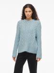 Свитер VILA, небесно-голубой - фото 3