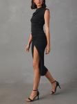 Платье до колена Milan Kiss, черный - фото 4
