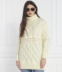 Свитер Silvian Heach Loose fit, бежевый - фото 3