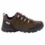 Походная обувь Jack Wolfskin Refugio Texapore Low, зеленый - фото 2