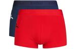 Мужские боксеры EVISU, 2 шт (красный+темно-синий) - фото 2