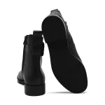 Кожаные ботильоны See by Chloé, черный - фото 4