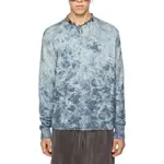 Футболка с кислотным принтом Acne Studios, морской синий - фото 3