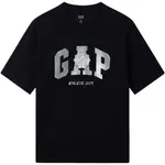 Футболка унисекс GAP, черный - фото