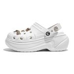 Кроссовки Trend Series Clogs женские перьевые белые прохладные - фото 2