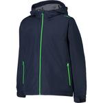 Детская куртка-дождевик с фиксированным капюшоном Cmp, черный - фото 3