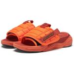 Шлепанцы мужские оранжевые Lacoste - фото 3
