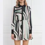 Атласное платье Silvian Heach, мультиколор - фото