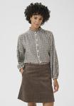 Блуза Part Two SAMILLA, Garnache Mini Check/Beige - фото